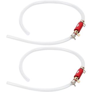 1 Cặp Ống Chảy Máu Phanh, Một Chiều Kiểm Tra Ống Phanh Chảy Máu Bộ Ống 6MM Dài Chảy Máu Bộ Dụng Cụ Đa Năng Cho Xe Máy Ô Tô
