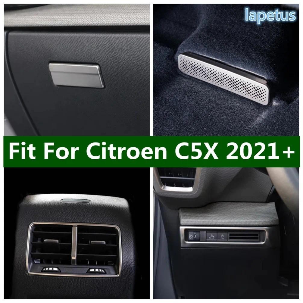 Đèn pha / Hộp đựng găng tay / Hộp tựa tay sau / Ghế dưới lỗ thông hơi Ổ cắm nắp viền cho Citroen C5X