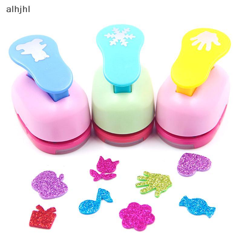 AL Paper Cut Foam Maker Puncher Scrapbook Flowers Puncher,  Large DIY Craft Hole Punch, 60-100 units