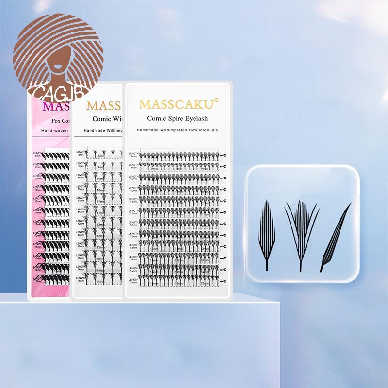 CAGJB 0,05MM / 0,07MM Độ Dày Tổng Hợp Chồn Manga Anime Truyện Tranh Sọc Lông Mi 8-15mm Phối Chiều Dà