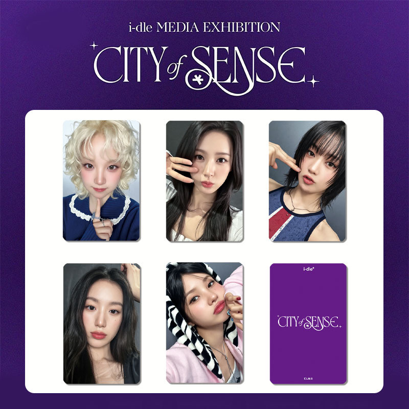 KPOP GIDLE Idol Photocard Thẻ Flash Bưu Thiếp Thẻ Phiên Bản Đặc Biệt