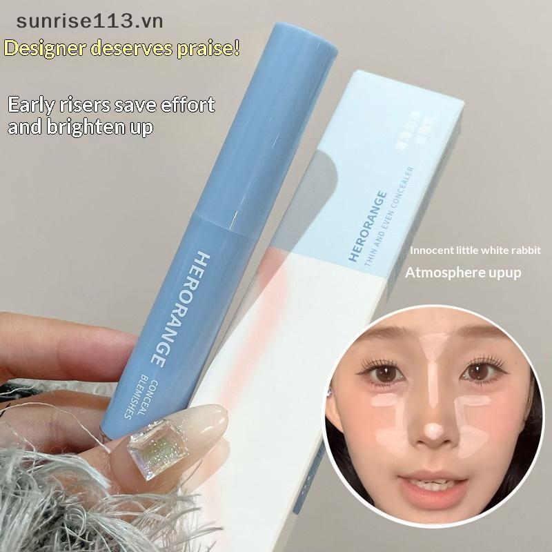 SR Beauty HERORANGE Plush Head Concealer Pen Detail Covering Dark Circles Even Skin Tone Brightening