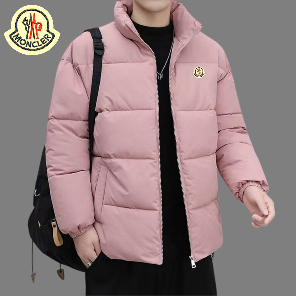 Áo Khoác Cotton Thu Đông 2025 Moncler - Phong Cách Slim-Fit, Chống Gió, Mũ Tháo Rời