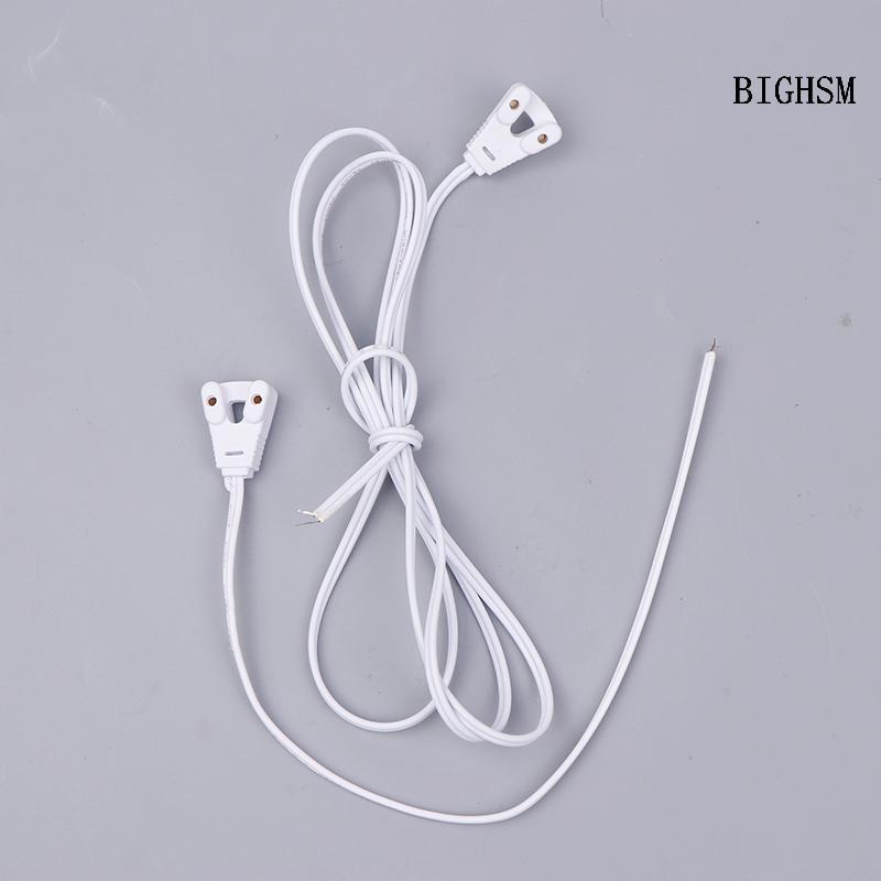 BIGHSM 10 Chiếc T8 Giá Đỡ Đèn T8 Đế Dây Đèn Hộp Dòng Đèn Ổ Cắm Cáp Cho T8 Ống Huỳnh Quang SKK