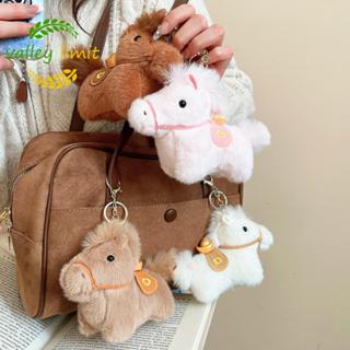 valley limit VALLEY LIMIT Sang Trọng Móc Khóa Ngựa, Linh Vật Búp Bê Mềm Yuanbao Pony Mặt Dây Chuyền, Ngộ nghĩnh Kawaii 12cm Sáng Tạo Trung Quốc Quà Tặng Năm Mới Trang Trí Xe Hơi