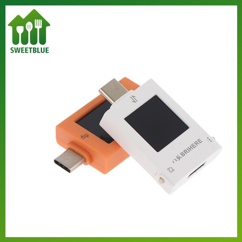 SWEET Đa Năng Màn Hình Hiển Thị Kỹ Thuật Số Type-C Sạc Máy Kiểm Tra Sạc Điện Thoại Di Động DC 4.5-50