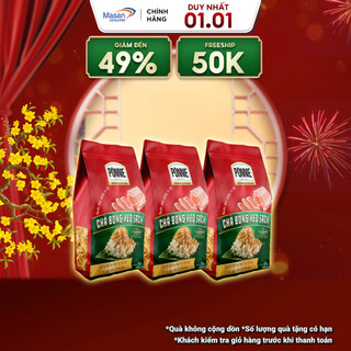   LS  Chọn Loại  Chà bông Ponnie Heo sạch gói x 100gr 