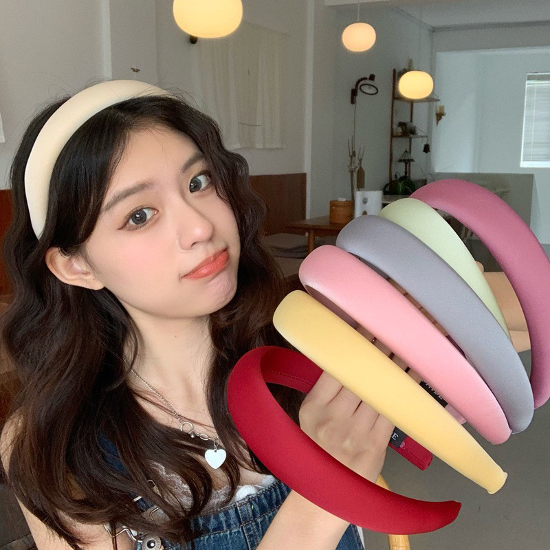 [CX08] Cài Tóc Xốp Vải Phi Bóng Cao Cấp Phụ Kiện Chụp Hình Áo Dài