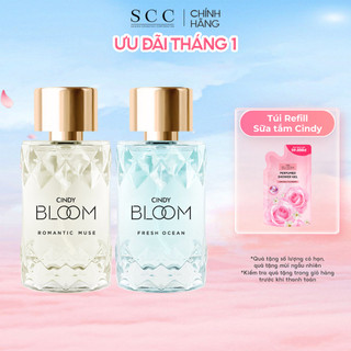  Combo Nước hoa Cindy Bloom Fresh Ocean + Romantic Muse 50ml chai 