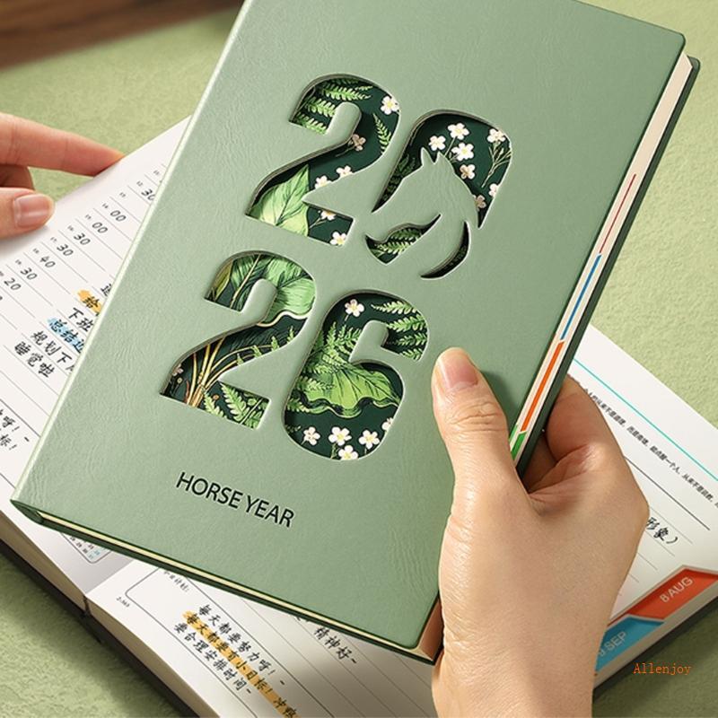 JOY 2026 Day Planner 400 Trang PU Daily Journal 2026 Academic Planner Notebook