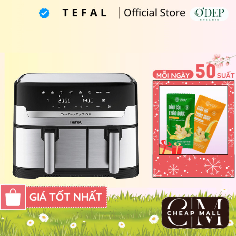 Nồi chiên không dầu Tefal 8.3 lít EY905D10 - CHEAP CMO