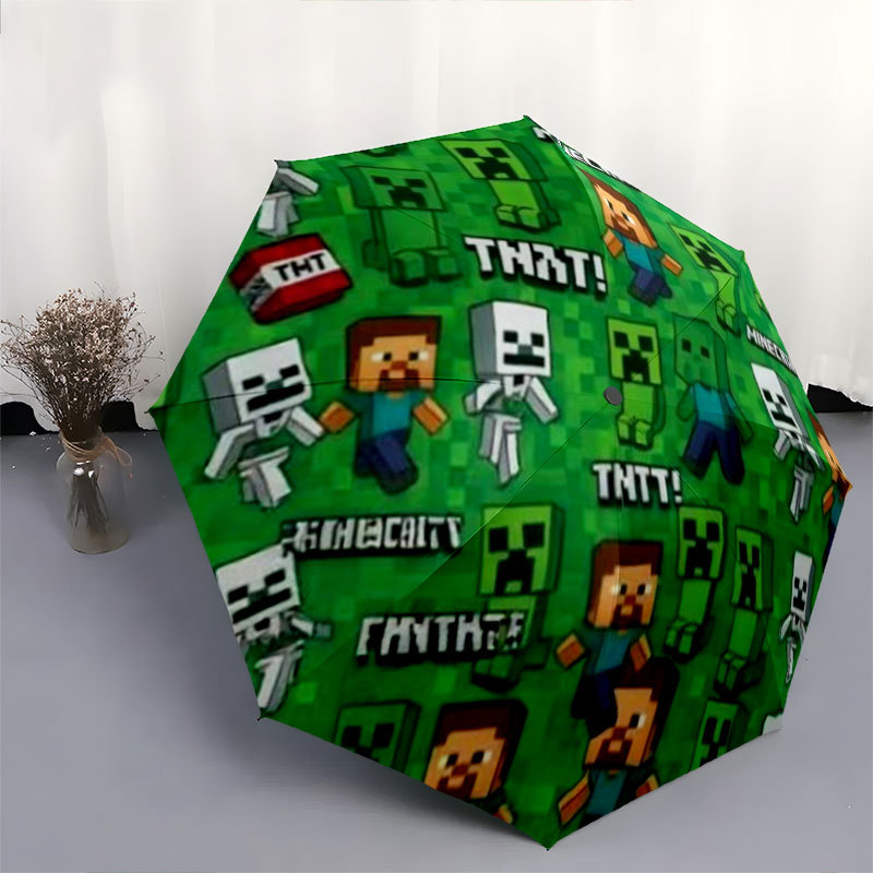 Ô chống nắng tự động gấp - Perfect cho các cuộc phiêu lưu ngoài trời như trong Minecraft Dungeons