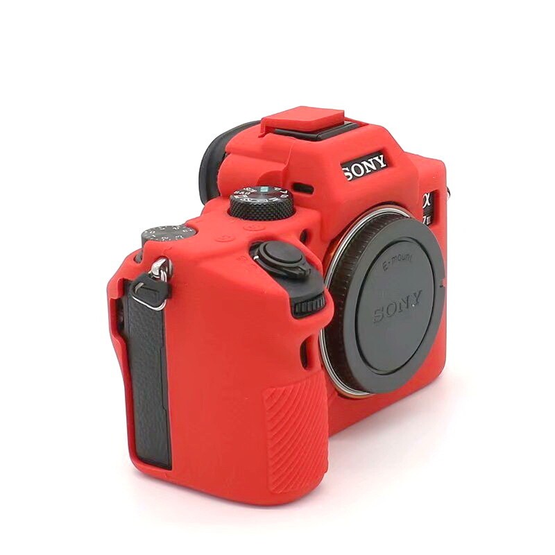 Ốp Da Silicon Cho Sony A73 A7RIII A7RM3 A9 A74 A7R4 A74 A7M2 a6300 A6400