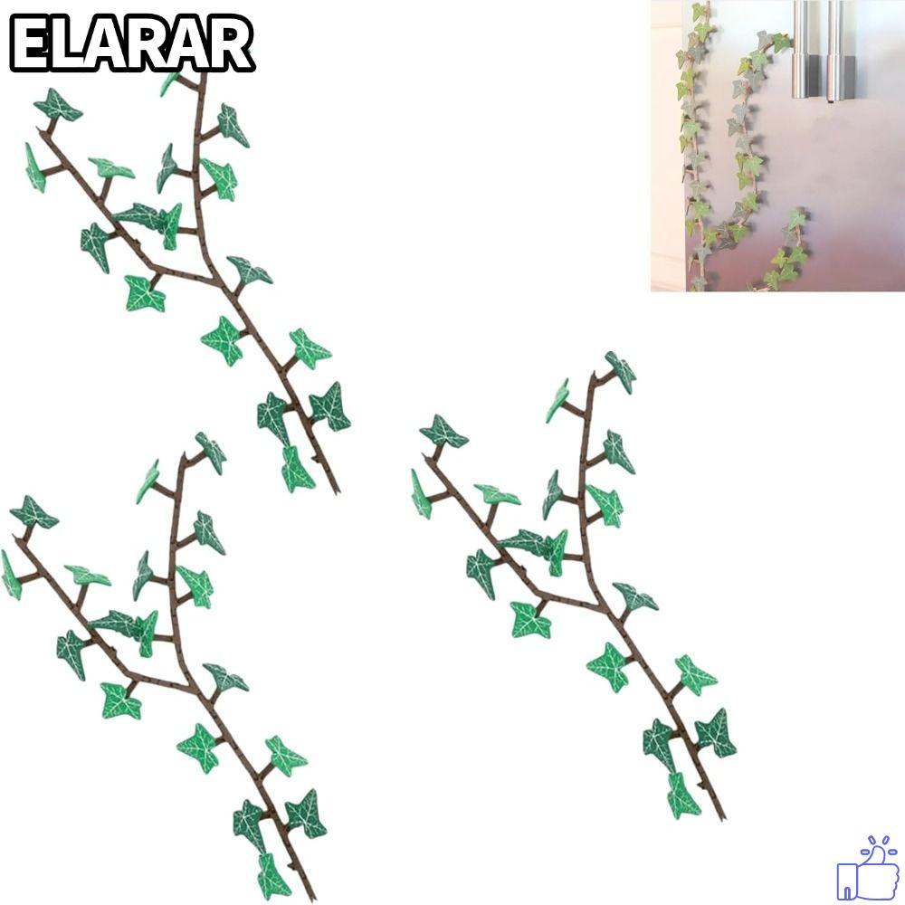 ELARA‌R English Ivy Nam châm tủ lạnh, với thân cây khớp nối Nam châm Ivy, Nam châm tủ lạnh vui nhộn 