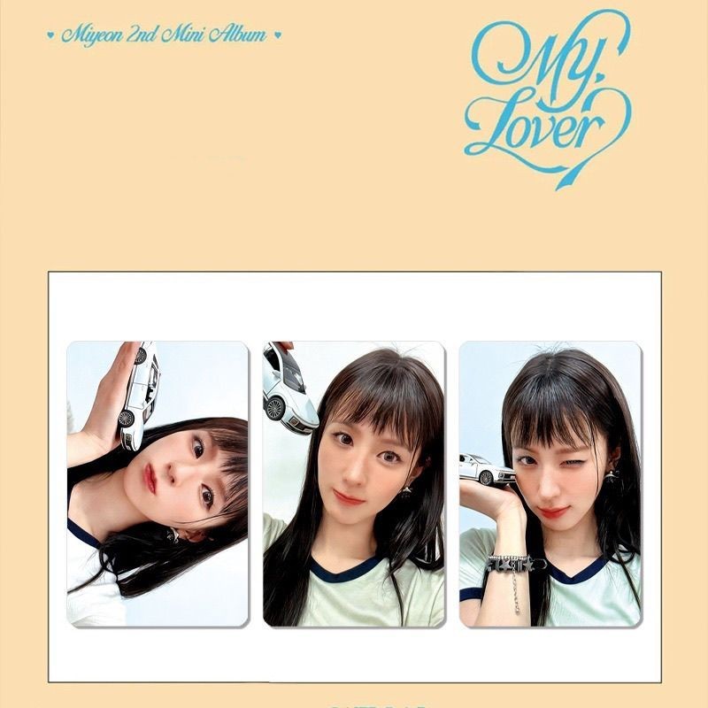 Zhao Meiyan solo2 < Người yêu của tôi > Hàng hóa cá nhân Photocard tự in Hình Gidle Girl Doll Member