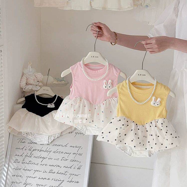 Summer Dress New Western Style Baby Bloomer with Skirt Baby Dress Princess Dress Toddler 89Uc