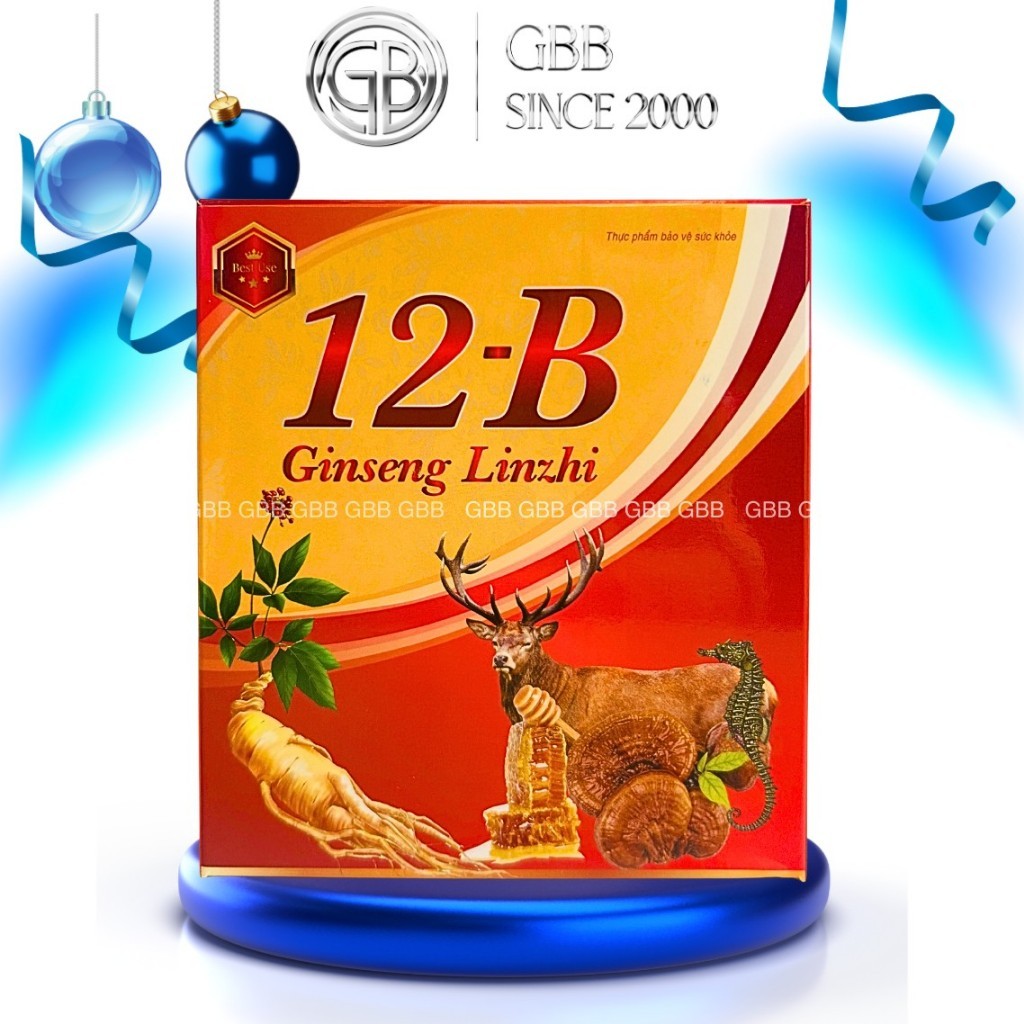 Vitamin tổng hợp 12B GINSENG tăng sức đề kháng, bồi bổ cơ thể- Hộp 100 viên