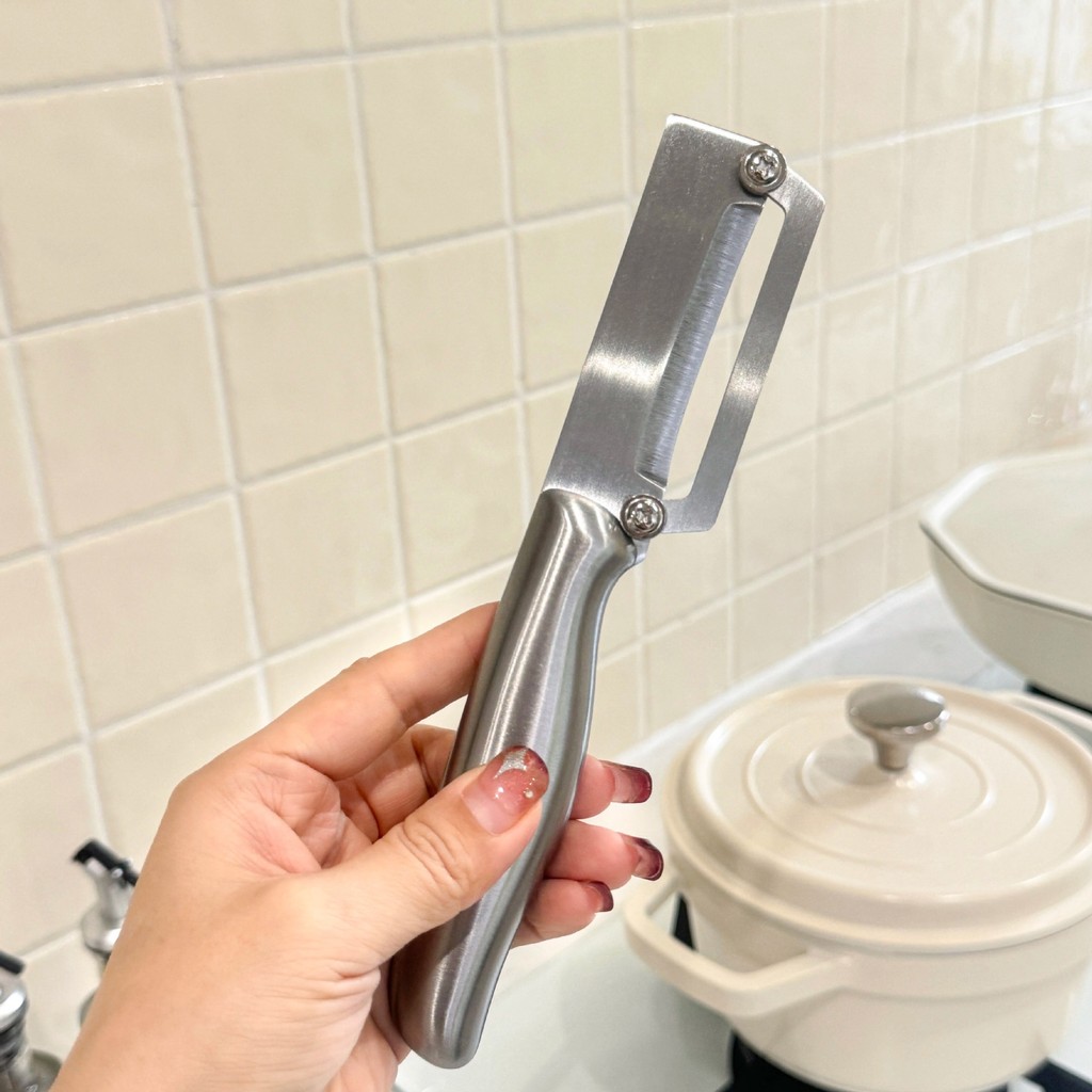 Thép không gỉ Sugarcane Peeling Knife Dứa Knife Peeling Fruit Knife Peeler Dứa Knife Ready Stock E18