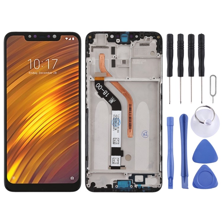 Nhà máy bán trực tiếp Màn hình LCD có sẵn và Bộ số hóa đầy đủ có khung cho Xiaomi Pocophone F1
