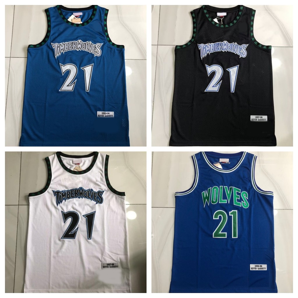 Áo bóng rổ thêu đầy đủ Garnett Edwards James Doncic