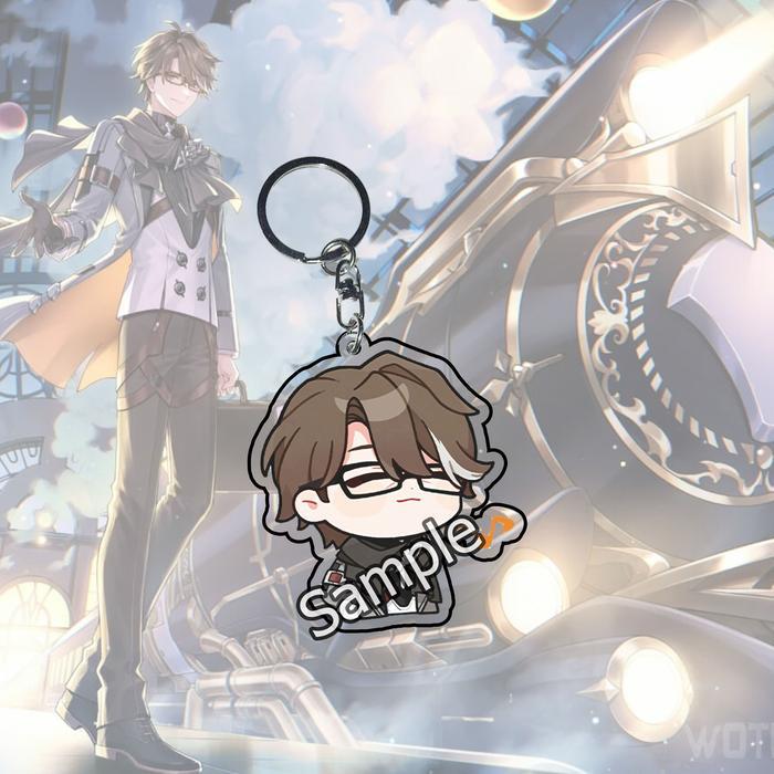 Gantungan Kunci Honkai Star Rail 02 - Key Chain - Kafka - HSR - Welt 01, gantungan kunci