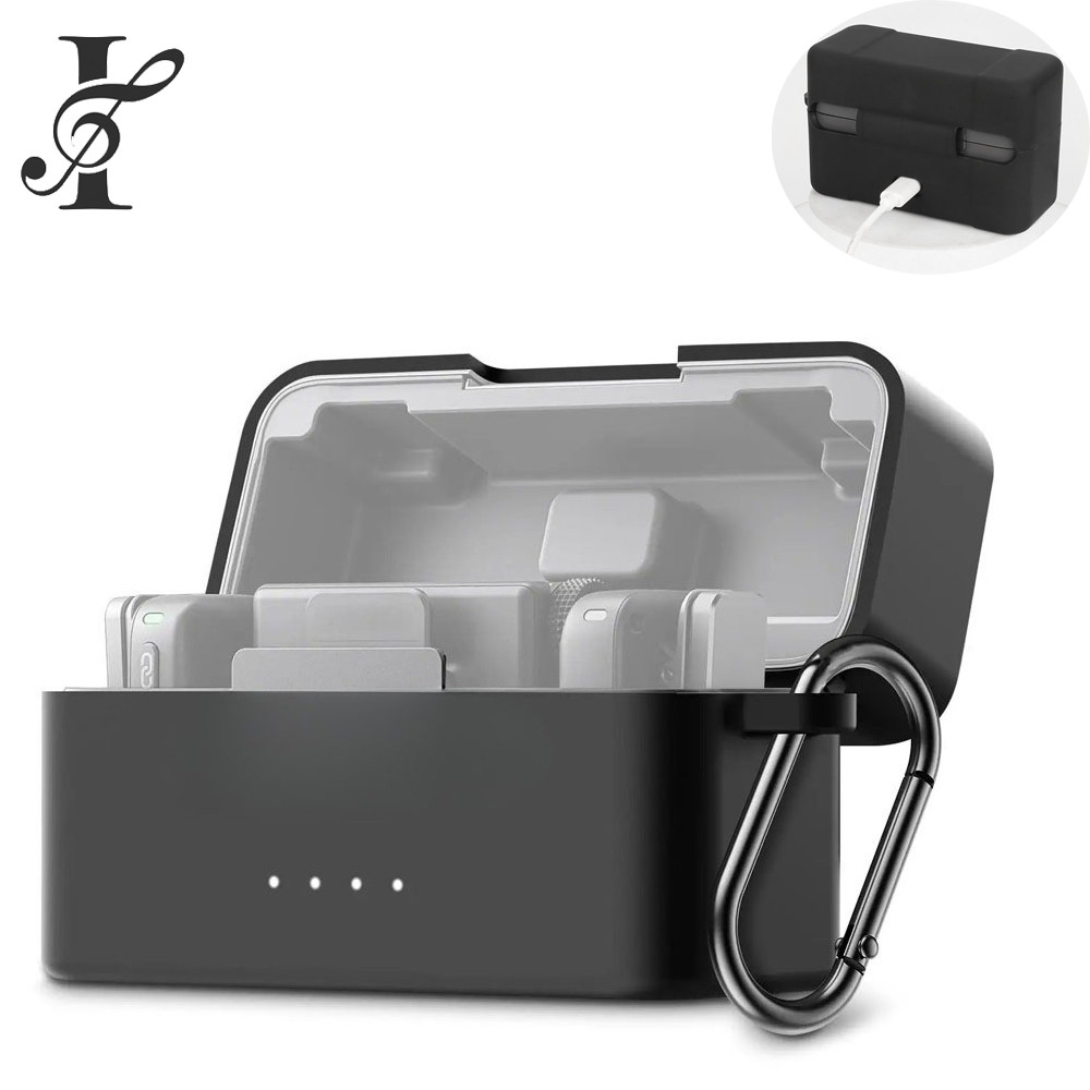 Ốp Bảo Vệ Silicon Cho DJI Mic Mini Sạc, SAnti-Drop, Chống Sốc, Chống Mài Mòn Cho DJI Mic Mini