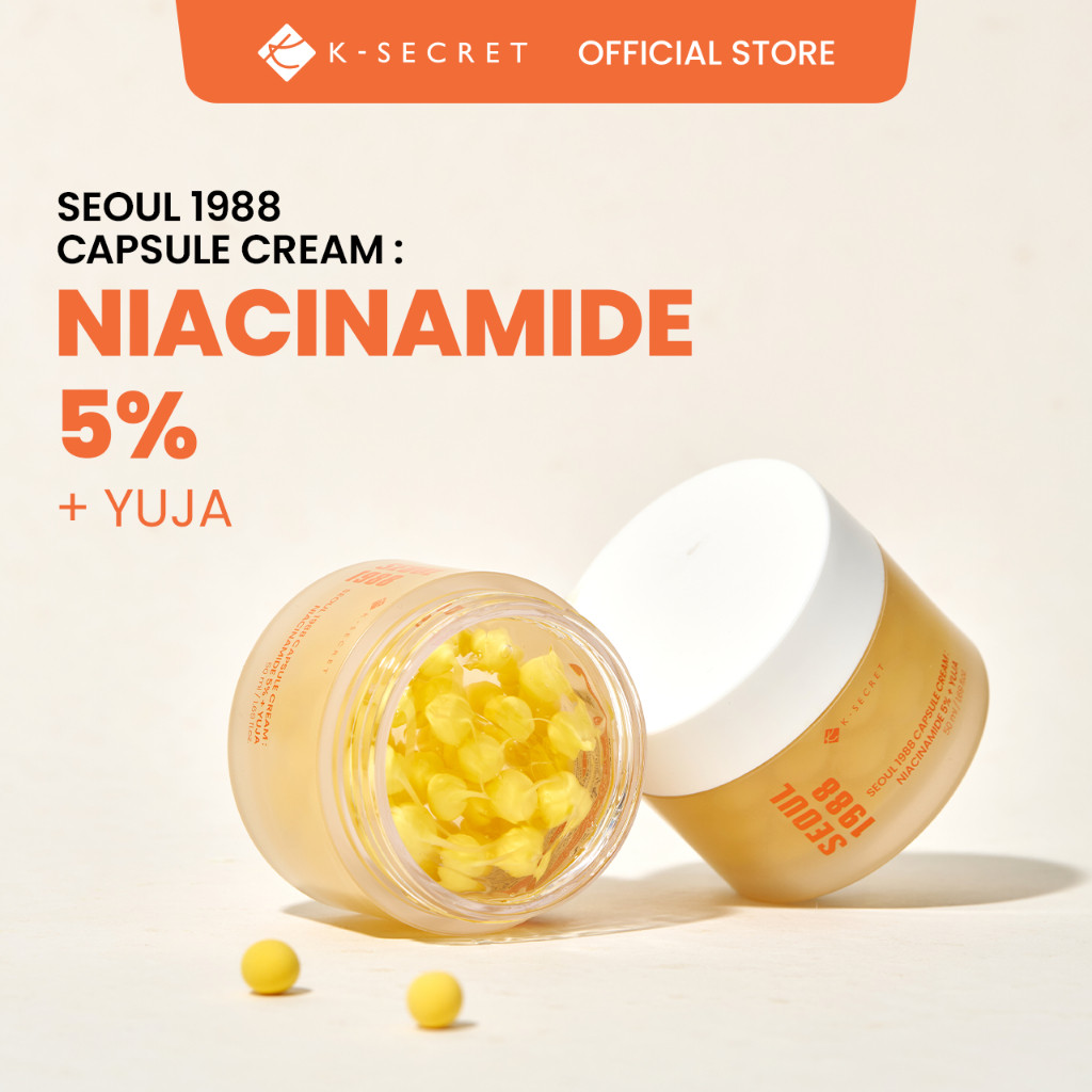 [KSECRET Official] KEM CAPSULE SEOUL 1988: NIACINAMIDE 5% + YUJA