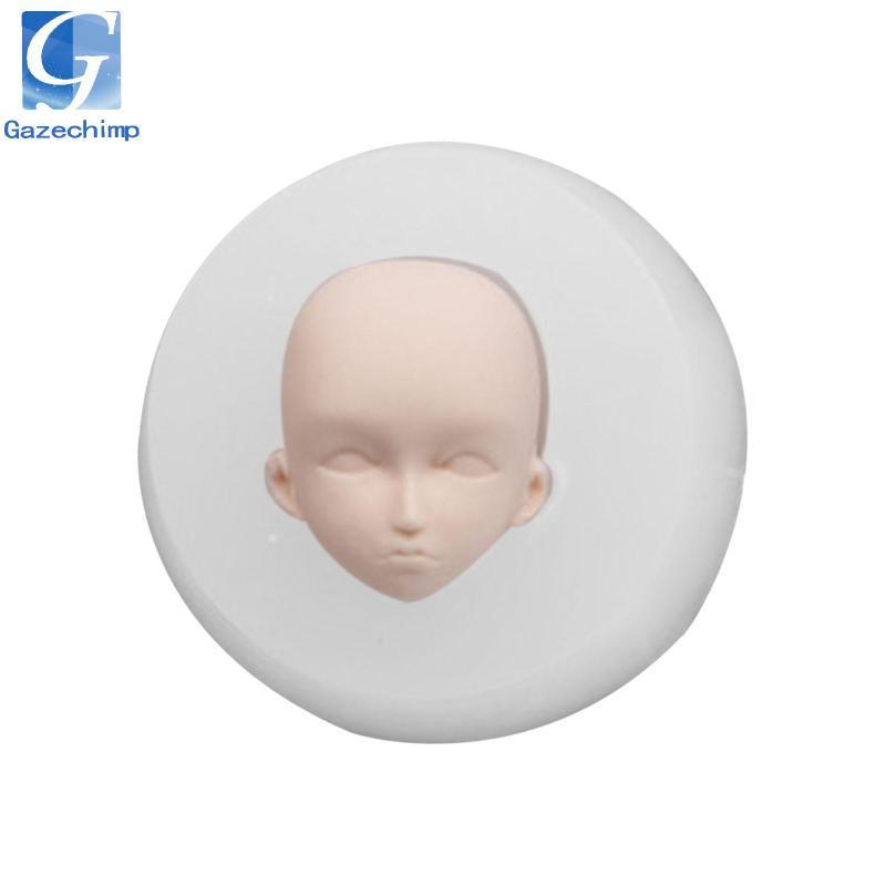 Mặt búp bê handmade từ đất sét và sillicon, phù hợp trang trí và dự án DIY