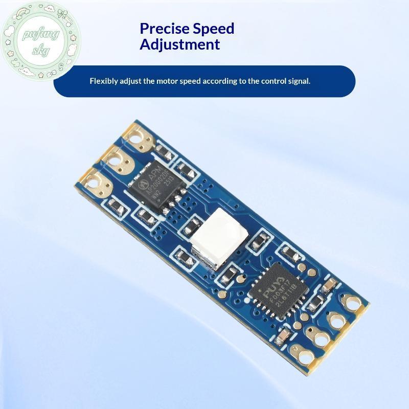 PUSKY 2S-3S DC 5V-16V 8A Mini RC Model Brushless ESC Trình điều khiển động cơ PWM ESC Board DL03 Mic