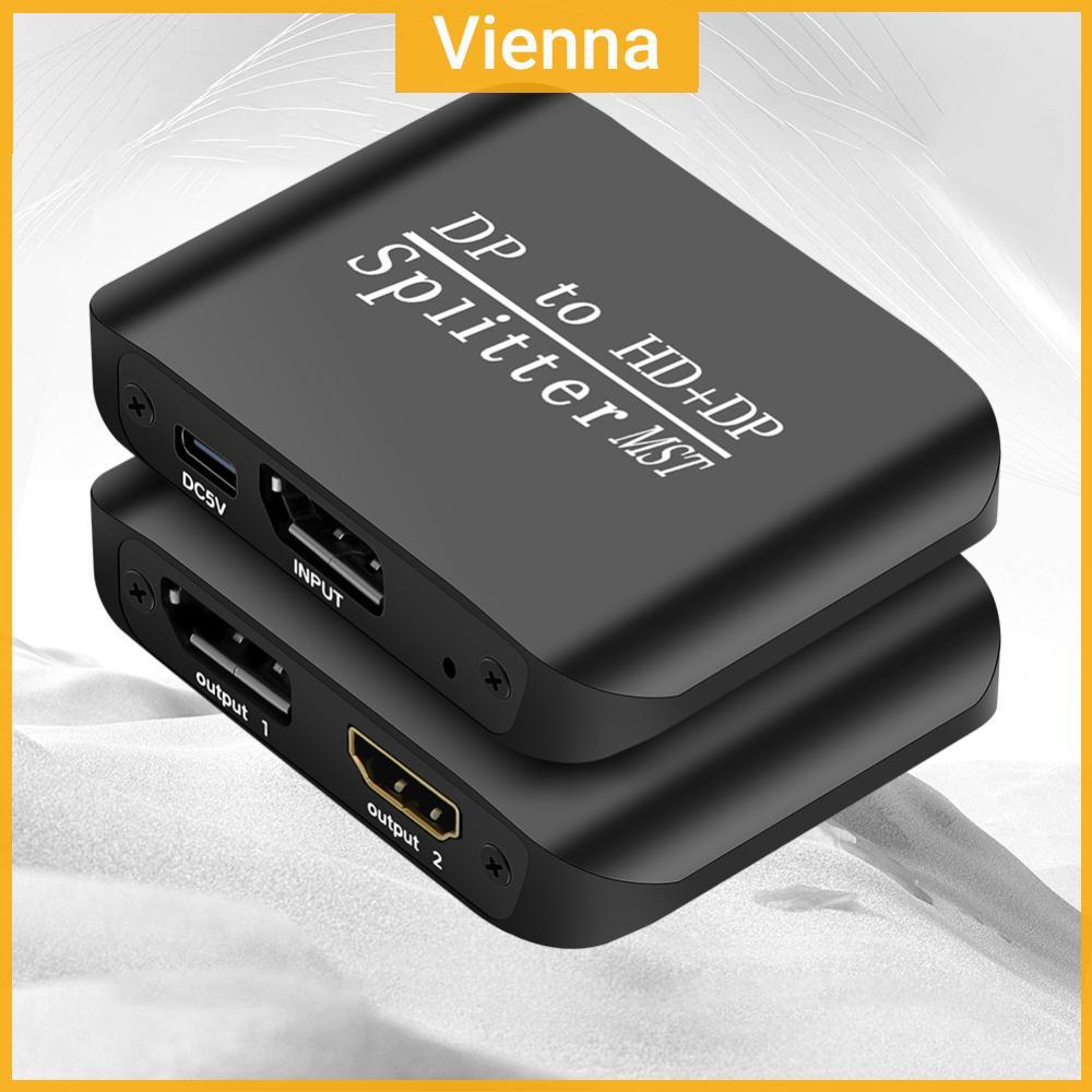 DP Sang DP + Bộ Chia Tương Thích HDMI 1 Trong 2 Ra DisplayPort Sang DisplayPort Adapter Đa Màn Hình 