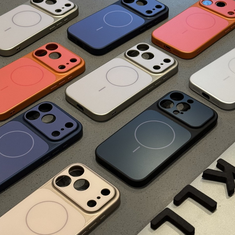 Ốp Lưng iPhone Từ Tính Giả iPhone 17 Cao Cấp, Bảo Vệ Camera Cho iPhone 11/12/13/14/15/16/17Pro/Max/A