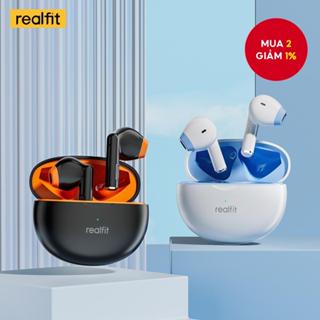 Tai nghe Bluetooth Realfit F2TWS Thiết kế hoạt hình dễ thương Tùy chọn đầy màu sắc Tai nghe BT5.3 Tai nghe Micro tích hợp không dây Mini