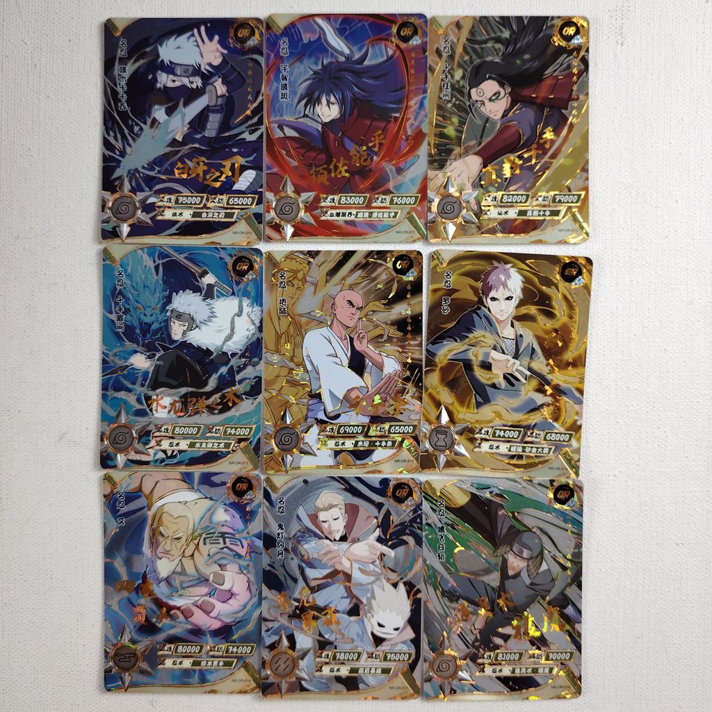 Spot Goods#Card Game Official Naruto Cards OR One Two Bomb Single Sale Uchiha Madara Sasuke Obito Na