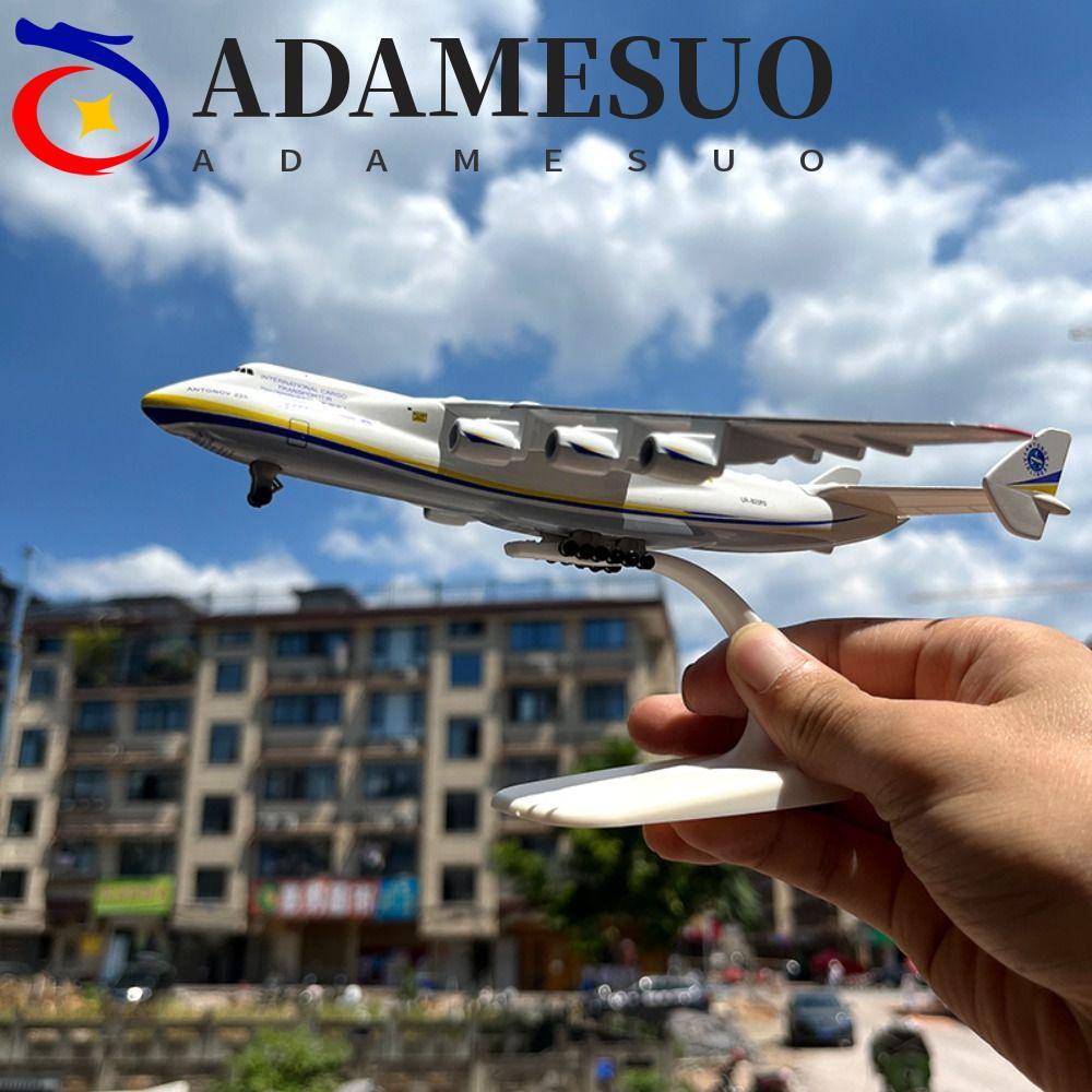 Máy bay mô hình ADAMESUO AN225, Hợp kim kim kim loại Diecast Antonov an-225, Trang trí Bộ sưu tập qu