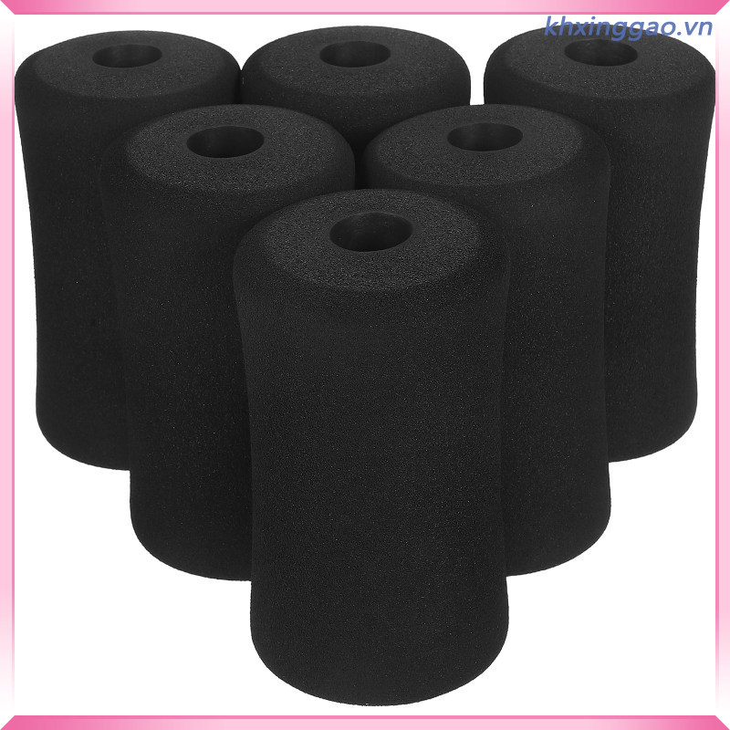 🛁 6Pcs Miếng Bọt Biển Lăn Tập Cơ Bụng Thay Thế Cho Thiết Bị Tập Gym