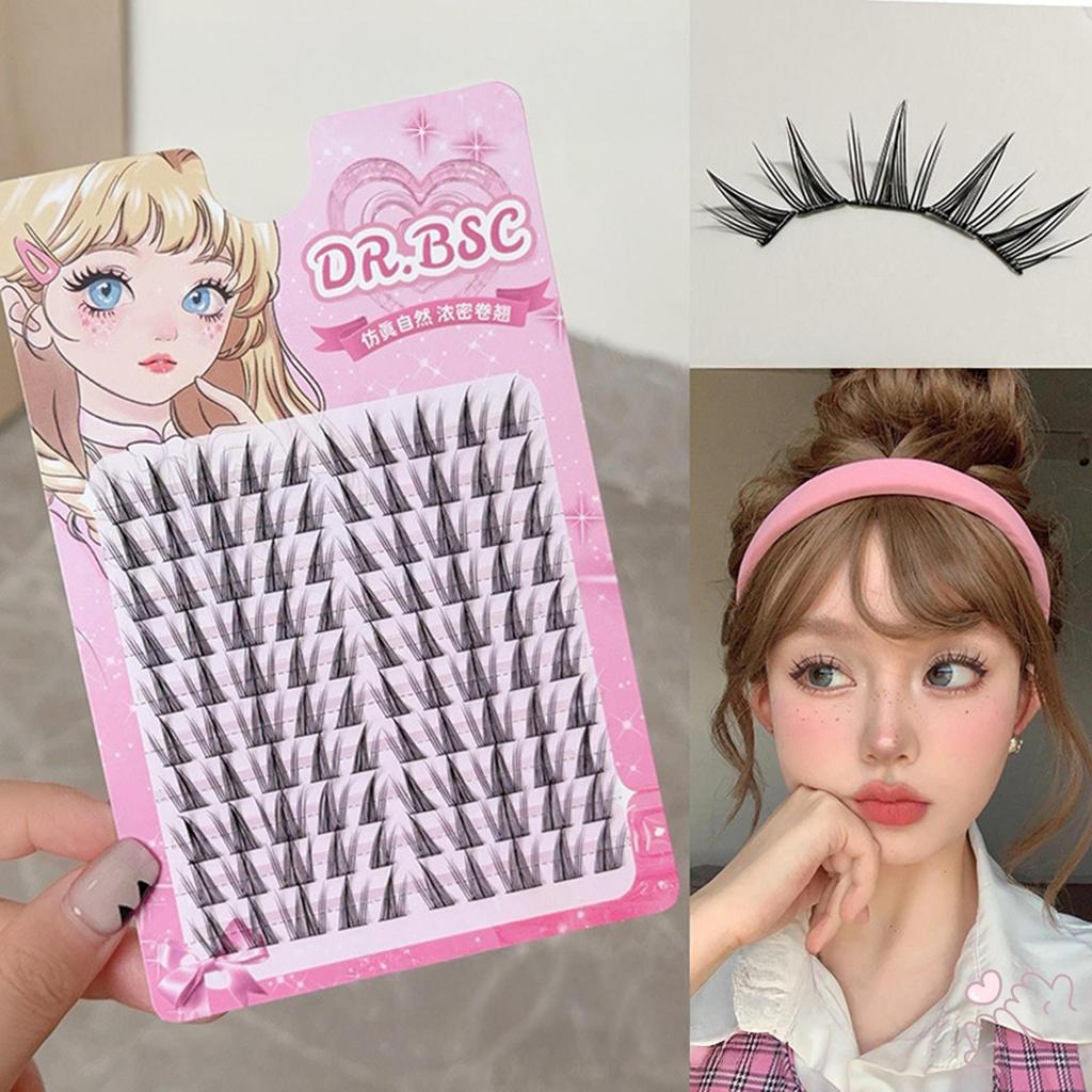 C Curl 11-14mm Cụm mi DIY Cá nhân Anime Lash dành cho người đam mê mi hoặc người mới bắt đầu