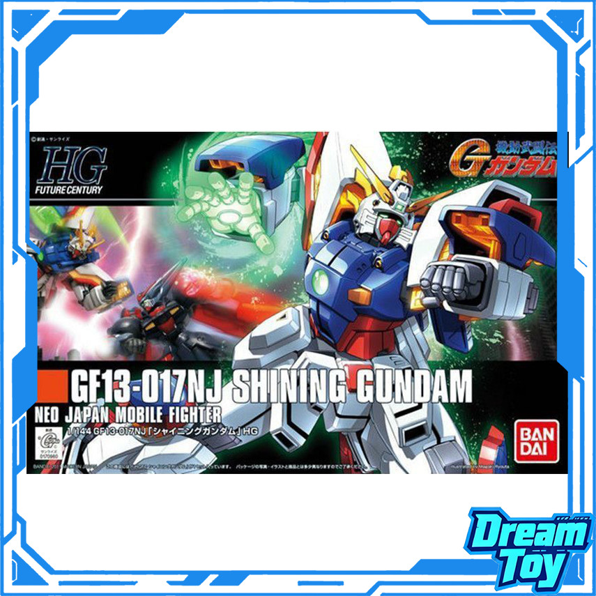 Bandai HG HG HG HGUC GF13-017NJ Shining Gundam – Neo Japan Mobile Fighter (Mobile Fighter G Gundam) 