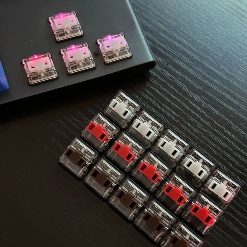Doublebuy 5 Cái Công Tắc Bàn Phím Cấu Hình Thấp Âm Thanh Tactiles Cho G815 G915 G813 G913