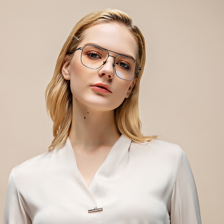 EUSQ Miracle Classic Toad Optical Frame Metal Ultra-light Can Be Equipped with Myopia Frame Anti-blu