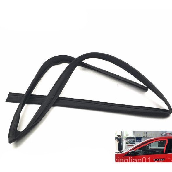 (a pc) HONDA JAZZ SAA GD1 GD3 iDSI VTEC CỬA KÍNH RUN CHANNEL CAO SU cho honda fit jazz 2003 2004 200