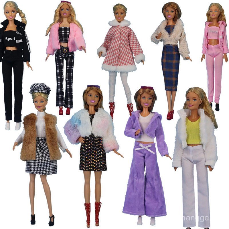 Sản Phẩm Mới 30cm Quần Áo Búp Bê Barbie Bé Siêu Mẫu FR Thời Trang Trang Phụ Kiện Búp Bê Trẻ Em Bé Gá