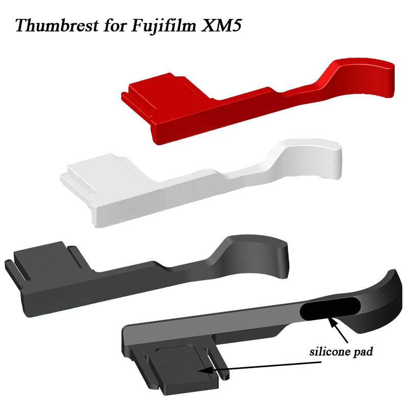 Tay Cầm Cho Fujifilm XM5 X-M5 XM-5 Ngón Tay Cái Còn Lại Ngón Tay Cái Cầm Nóng Giày Dành Cho Fuji XM5