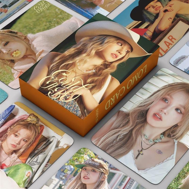 GIDLE Song Yuqi Photocard Đơn 55 Chiếc Album Hàng Hóa Hỗ Trợ Tự Làm Ricemade Bưu Thiếp Tự In Bưu Thi