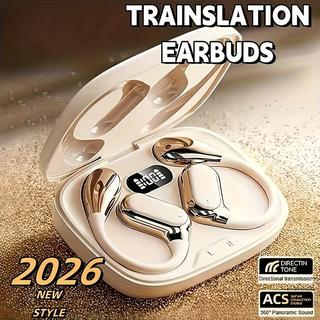 Tai nghe Bluetooth 5.4 chụp tai, có móc tai, chống ồn, tai nghe thể thao, có thể xoay 360°, tai nghe không dây.