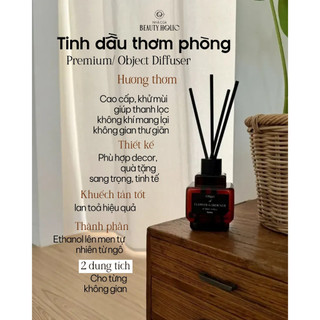 Bộ khuếch tán tinh dầu thơm phòng HETRAS Premium Diffuser 500ml - Objet Diffuser 200ml