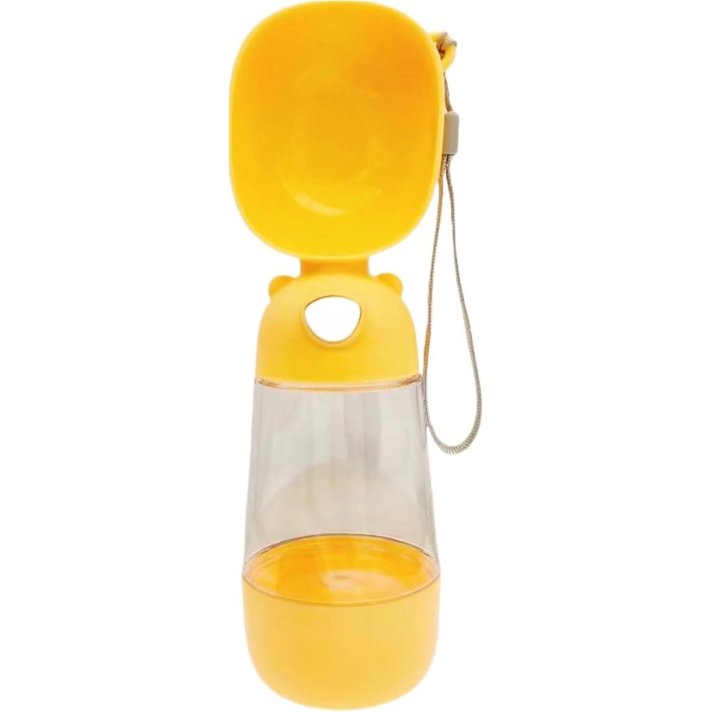 Portable Dog Water Bottle, Leak-Proof pet Water Bottle, 19 oz Large Capacity Outdoor Dog Water Fount