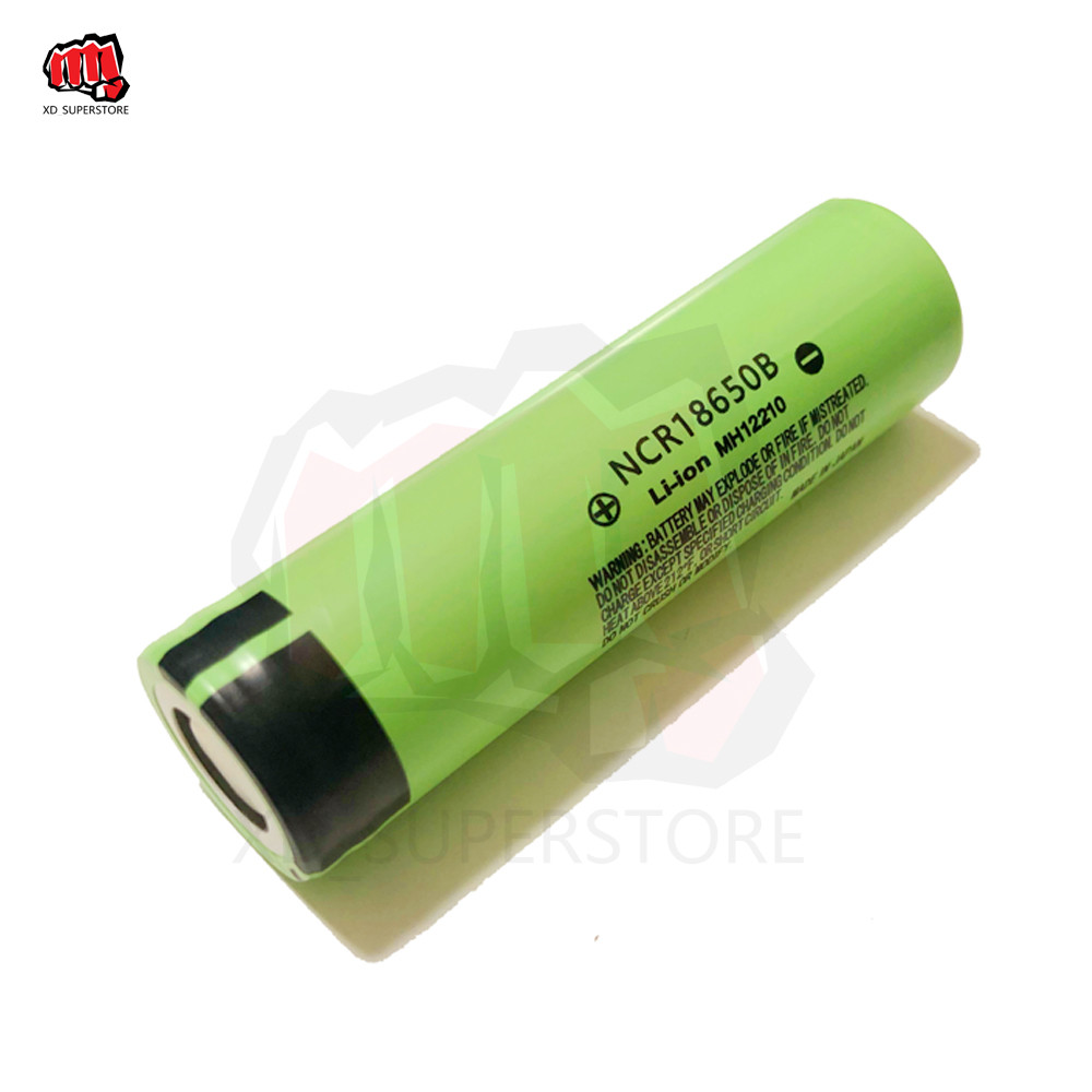 GG Pin 18650 Panasonic 3400mAh 3.7V Panasonic 18650 Pin Mới 100% Nhật Bản Đầu phẳng