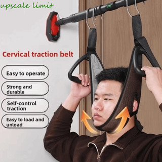Thắt lưng kéo cổ tử cung, Kéo dài cổ treo có thể điều chỉnh không cần lắp đặt, Dụng cụ chăm sóc cổ thoáng khí Khả năng chịu lực mạnh thoáng khí Máy mát xa cổ mềm cho trẻ em