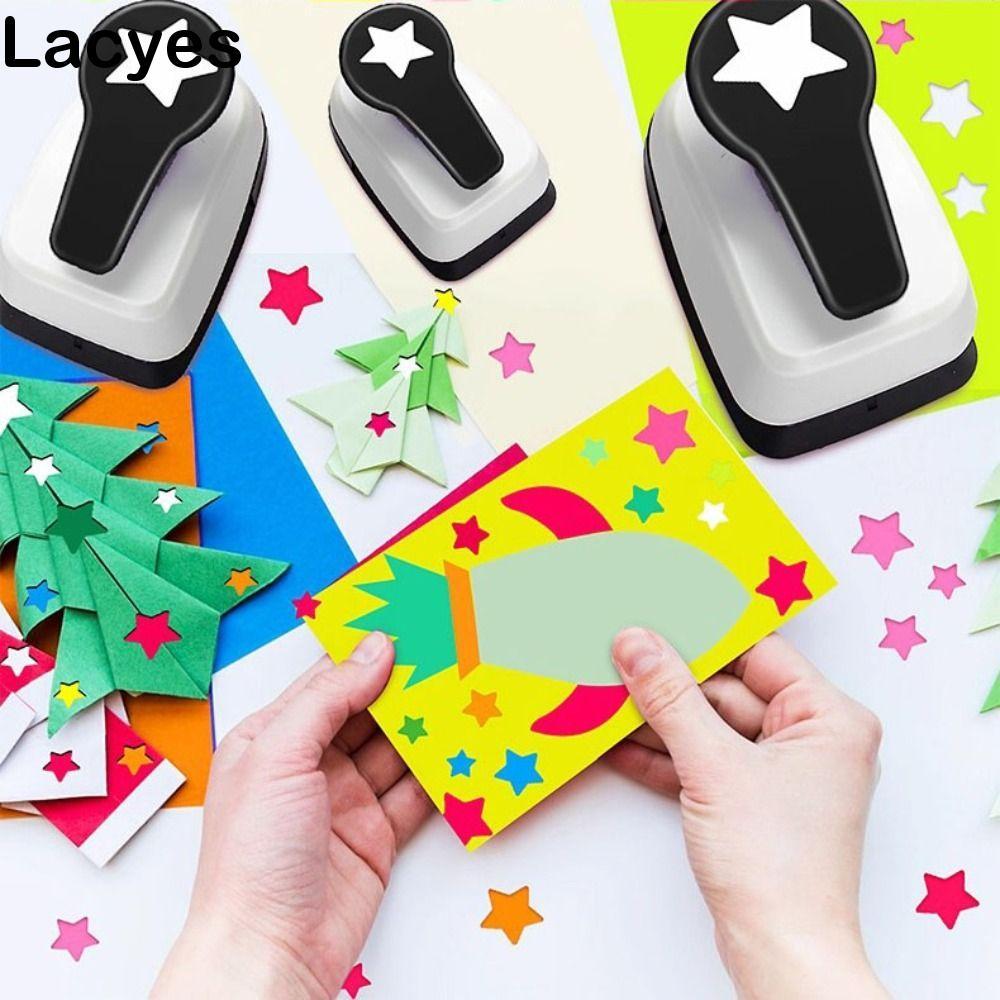 LACYES Craft Hole Puncher, Arts Crafts Paper Card Scrapbooking Punches Maker, Bookmarks Paper Punch 