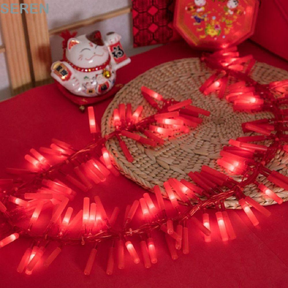 Đèn pháo điện tử SEREN, có âm thanh Led Đèn pháo điện tử Pháo hoa năm Trung Quốc, Pháo hoa mô phỏng 